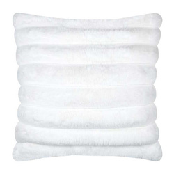 Perna decorativă POLARY cu dungi groase, 45 x 45 cm