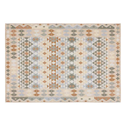 Covor de terasa pentru exterior, model cu dungi