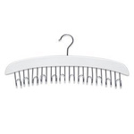 Suport pentru curele, 12 curele, umeraș, ZELLER, maro închis