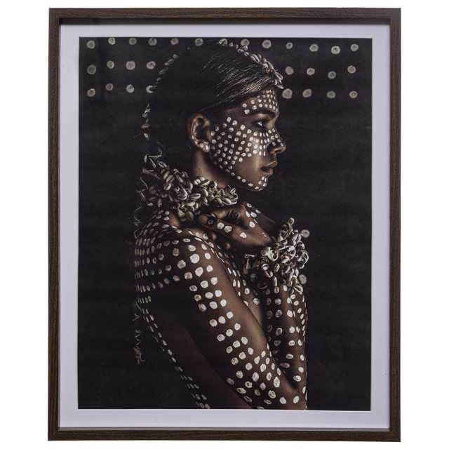 Poster de perete cu rama Tropiques australes, 41,8 x 51,8 cm