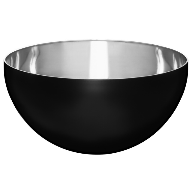 Bol din oțel negru, Ø 24 cm