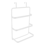 Suport pentru prosoape de baie pentru ușă, pentru 3 prosoape, 89 x 42 x 22 cm