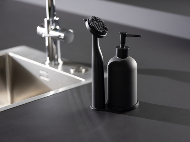 Set bucatarie, dozator 400 ml si perie, Piedo, WENKO