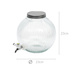 Dozator rotund de apa, sticla, 5500 ml