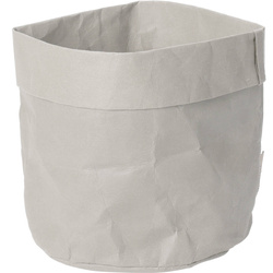 Husa pentru ghiveci din hartie zdrobita, 19 x 18 cm