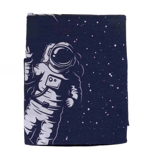 Lenjerie de pat pentru copii astronaut COSMIC, 100% bumbac, 140 x 200 cm