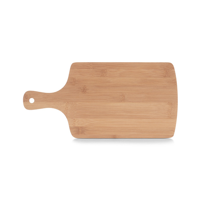 Blat de taiere din bambus cu maner, 40 x 19,5 cm
