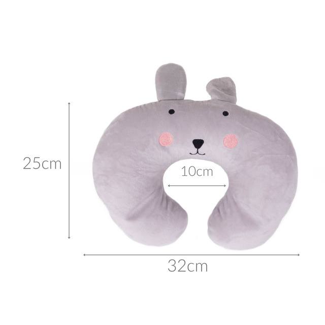 Perna de calatorie pentru copii, ursulet, 30 x 30 x 9 cm