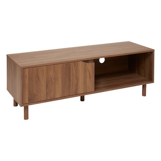 Dulap pentru televizor SLIDY, culoare lemn închis, 120 x 40 x 42 cm