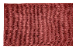 Covoras baie poliester Chenille, Rosu, 50x80 cm, ALLSTAR 