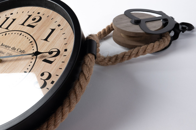 Ceas industrial de perete, diametru 33 cm