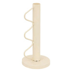 Suport pentru lumânare din metal BLY H20 -alb