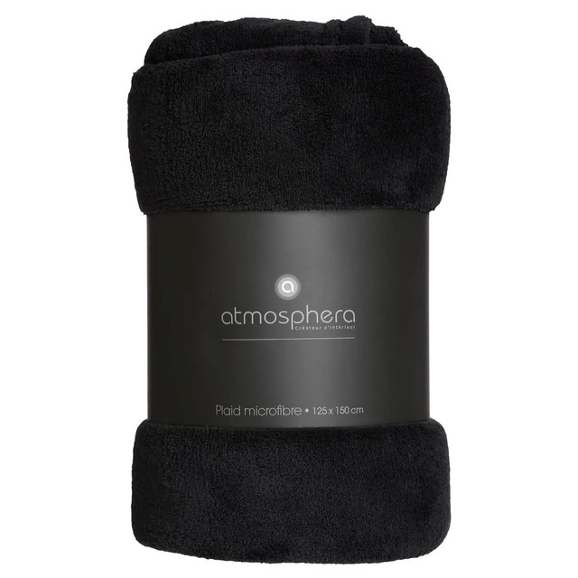 Pătură din microfibră groasă și pufoasă, husă elegantă pentru pat și canapea, 150x125 cm