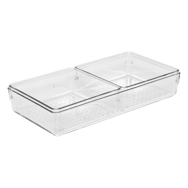 Set de 3 organizatoare pentru sertare de bucătărie PET