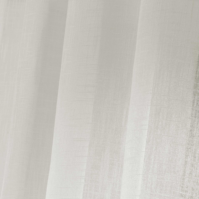 Perdea pentru living cu efect de in, 140 x 240 cm, HALTONA