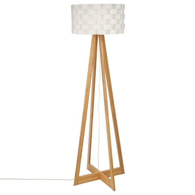 Lampa de podea din bambus, inaltime 150 cm