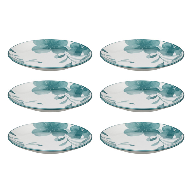 Farfurii desert LILY, 6 buc. × Ø 19 cm