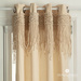 Perdea pentru living cu macrame RITUAL, 140 x 260 cm