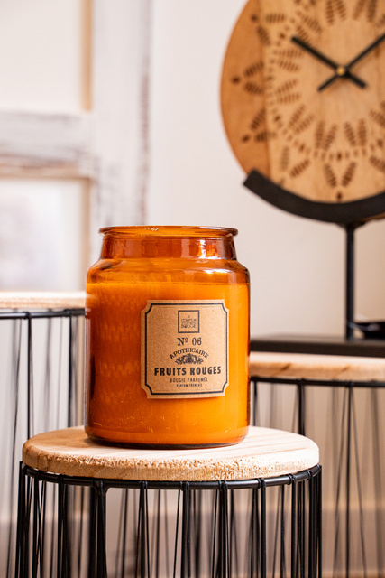 Lumanare parfumata cu suport din sticla, 510 g