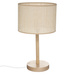 Lampa de masa DELLA, baza din lemn, 42 cm