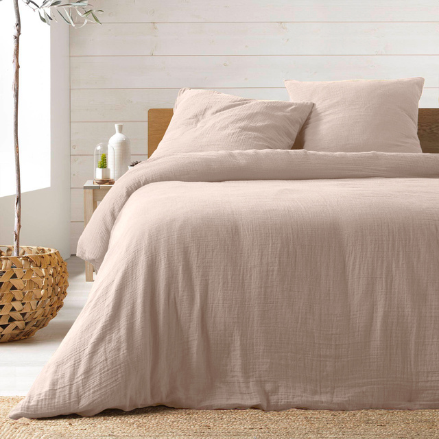 Set lenjerie de pat muselina ANGELIA, 240 x 220 cm