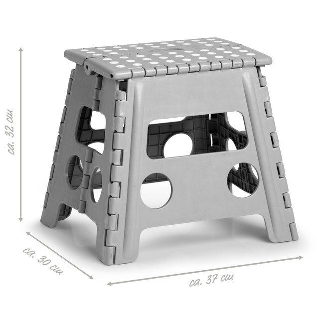 Taburet antiderapant, 37 x 30 x 32 cm, ZELLER