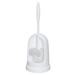 Toilet brush Standard with frame cleaner, white