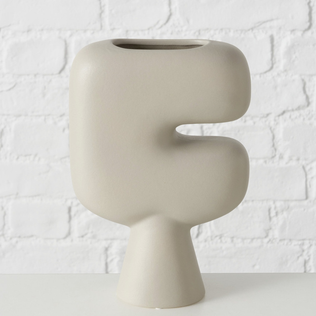 PASU vaza din lut mat, 23 cm