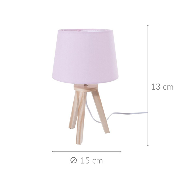 Lampa de noptiera pentru camera unui copil sau dormitor, 31 cm