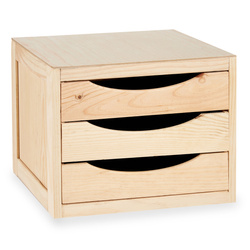 Raft îngust din bambus SQUARE, 35 x 30 x 70 cm