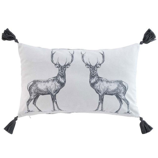 Perna decorativa pentru camera copilului, cu ciucuri 30 x 50 cm