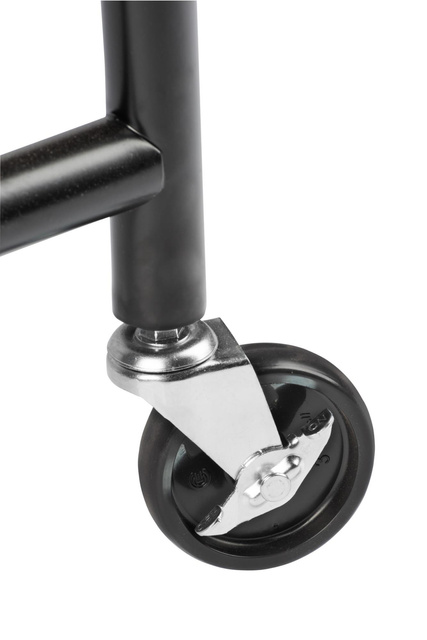 Stender suport pentru umerase si pantofi PROFI, Negru, WENKO