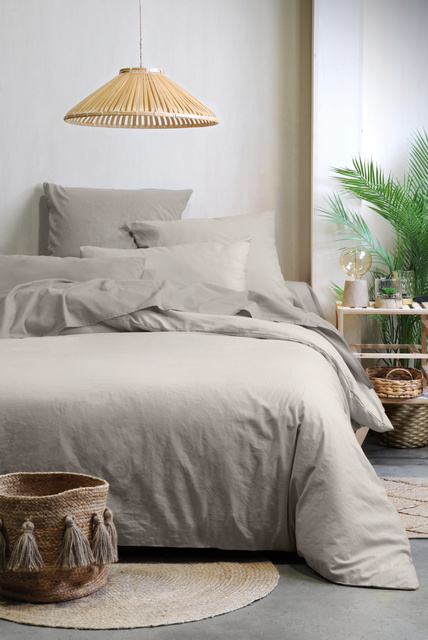 Husă de pilotă din bumbac EDEN, 140 x 200 cm