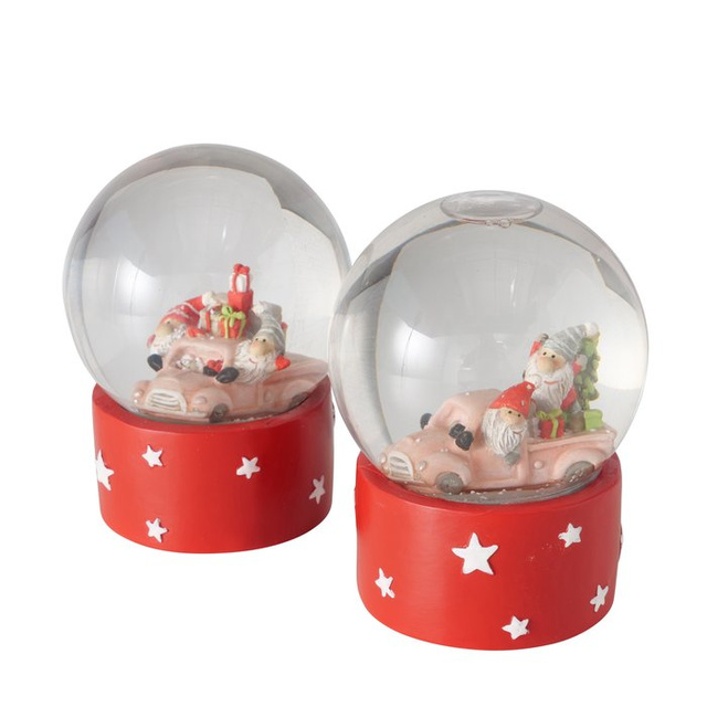 Glob de zăpadă cu spiriduși CARRIE, Ø10,1 cm