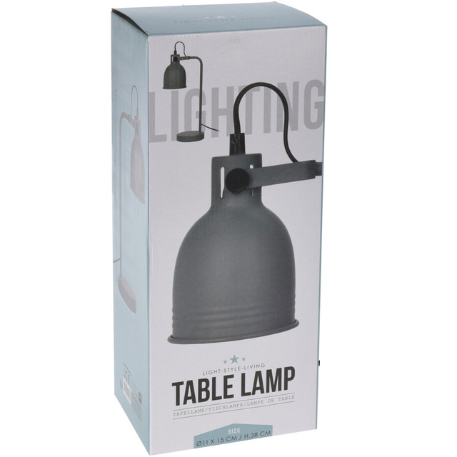 Lampa de podea in stil mansarda, inaltime 42 cm