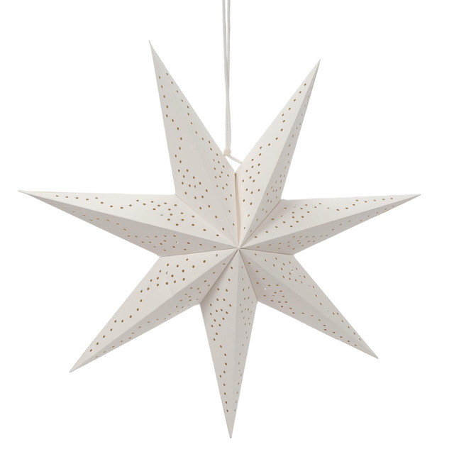 Decorațiune pentru fereastră, stea din hârtie, 45 cm