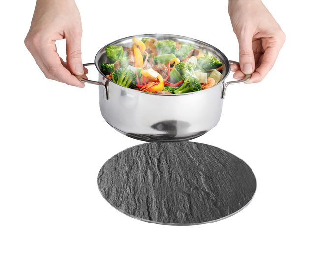 Suport pentru vase fierbinti, din sticlă, Ø 20 cm, WENKO