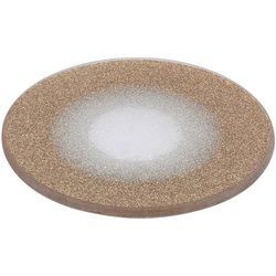 Farfurie decorativa, sclipici auriu