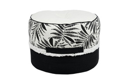 Pouf din bumbac ZIANA, Ø 40 cm