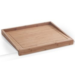 Placă de tăiat din bambus, 2 în 1, ZELLER