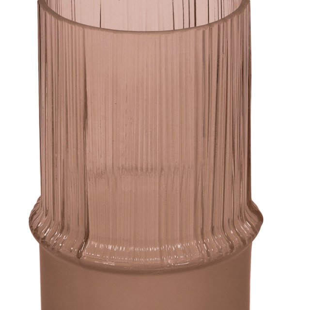 Vază din sticlă tub MATTE, Ø 10,8 x 25 cm