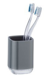 Suport pentru periute de dinti MASONE, gri, Wenko