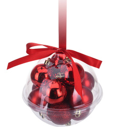 Globulete de Crăciun, 12 bucăți, Ø 3 cm