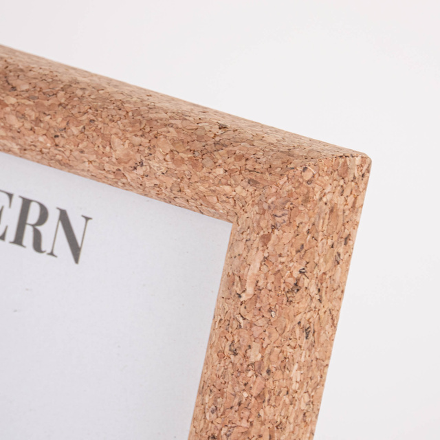 Ramă foto, din plută, 14,5 x 1,8 x 19,5 cm