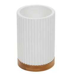 Suport periuță de dinți NATUREO, alb