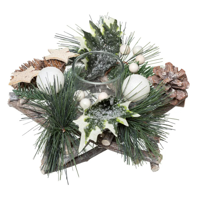 Coronita de Crăciun pentru lumânare