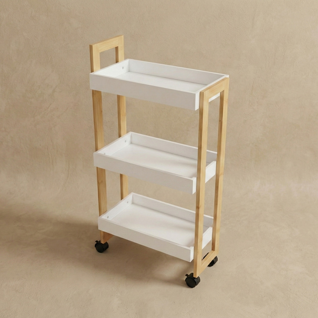 Raft îngust pe roți ASEM, 80 cm