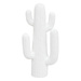 Ornament cactus exterior Rodrigo 38 cm înălțime alb