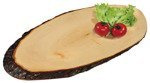 Tava mare decorativa pentru servire de arin, 35 cm, KESPER