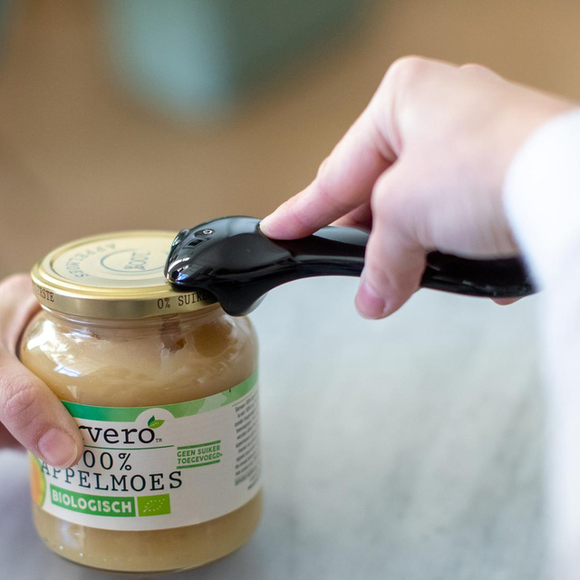 Deschizător de borcane twist TOM, antracit.